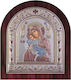 Slevori Icon Classic Regular Wreath 22.8x26.3 Brown Blue-Light Red Silver Wood 186249 1tmx