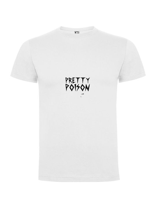 iLovePrints Noir Poison City Nights T-shirt White