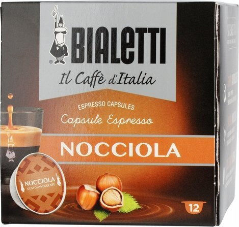 Bialetti Κάψουλες Espresso Φουντούκι Συμβατές με Μηχανή Bialetti 12caps