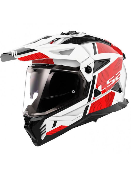 LS2 Pioneer II Каска За Мотор On-Off ECE 22.06 1600гр с Слънчев Визьор