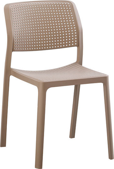 Catering-Stuhl Polypropylen Comfee Cappuccino 41x57x82εκ.