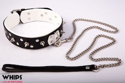 Whips Collections Κολάρο σε Λευκό Χρώμα