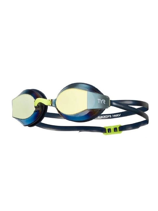 Tyr Blackops Swimming Goggles Adults Blue