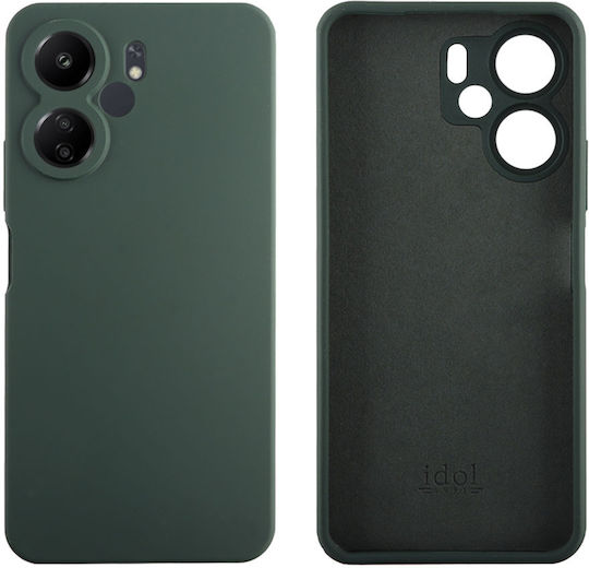 Idol 1991 Velvet Elite Back Cover Σιλικόνης / Πλαστικό Αδιάβροχο Πράσινο (Xiaomi Redmi 13C)