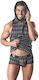 Anais Apparel Sexy Herren Top Gray