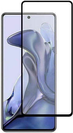 0.3mm Full Face Tempered Glass Μαύρο (Redmi Note 12S)
