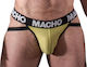Macho Underwear Herren Jockstrap Gelb