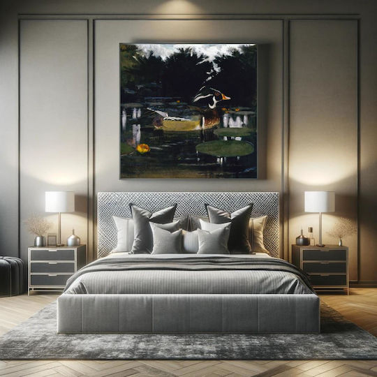 Male Πίνακας Ξύλινος 120x120cm