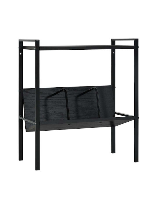 Bookcase Black 52x28x59cm