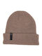Machinist Beanie Fleece Beanie Knitted in Brown color