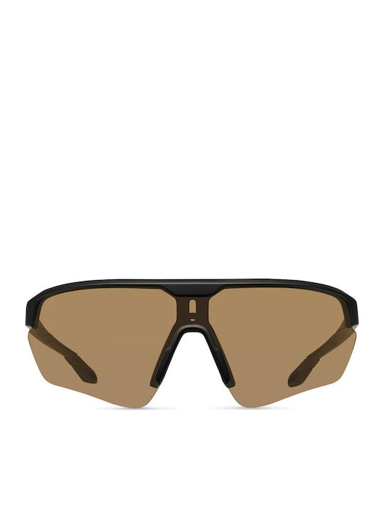 Meller Lila Unisex Γυαλιά Ηλίου με Μαύρο Κοκκάλ...