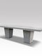 Трапезна Маса За Кухня От Бетон Сив 200x90x75см