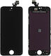 Οθόνη με Μηχανισμό Αφής για Apple iPhone 5 (Μαύρο)