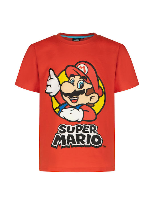 Super Mario Tricou pentru copii Roșu