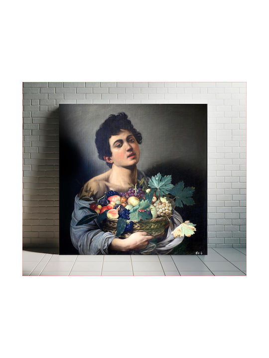 Caravaggio's Boy A Painting on Canvas 110x110cm