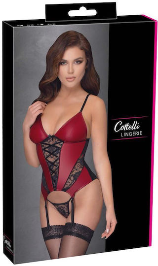 Boss Of Toys Sexy Σετ Εσωρούχων με Δαντέλα Κόκκινο