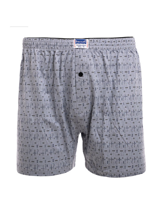 Herren Boxershorts Grey mit Mustern 1Packung