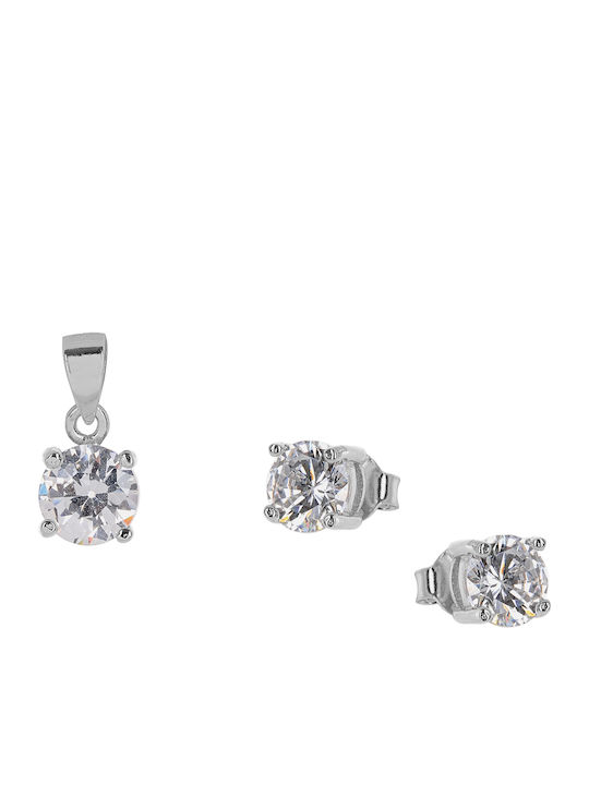 Papadopoulos Gold Jewelry Set from Silver Papadopoulos Gold Jewelry Set from Silver