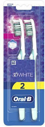 Oral-B 3D White Zahnbürste Mittel Light Blue 2S...