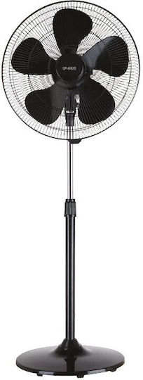 Gruppe Pedestal Fan 120W Fan Diameter 45cm Black