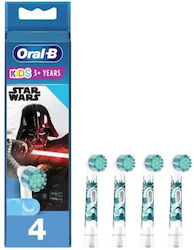 Oral-B Ersatzköpfe 4Stücke Für 3+ Jahre Kinder Elektrische Zahnbürsten