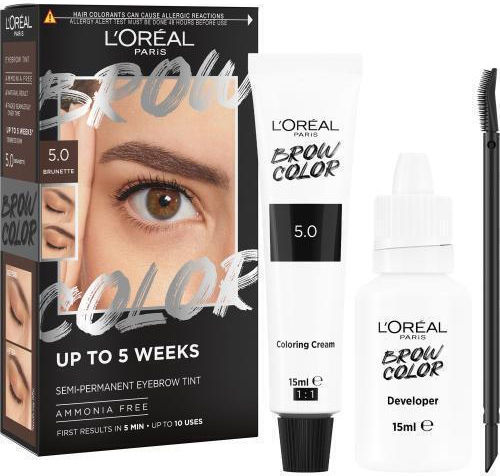 L'Oreal Paris Set Machiaj Pentru Sprâncene 5.0 Brunetă