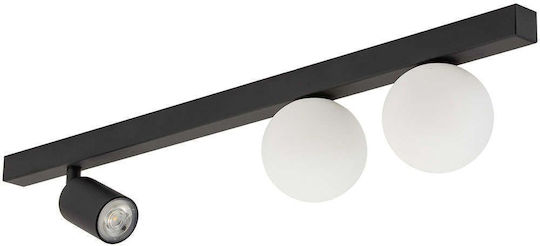 TK Lighting Единично Спот с Цокъл GU10 в Черен Цвят