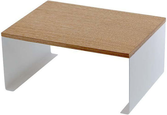 Yamazaki Επιτοίχια Ραφιέρα Μπάνιου Μεταλλική 30.5x22x14.5cm