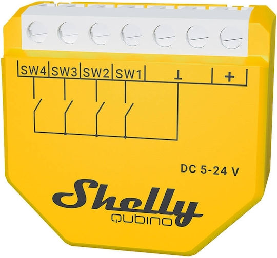 Shelly Qubino Wave i4 DC Smart Switch Wi-Fi & Z-Wave