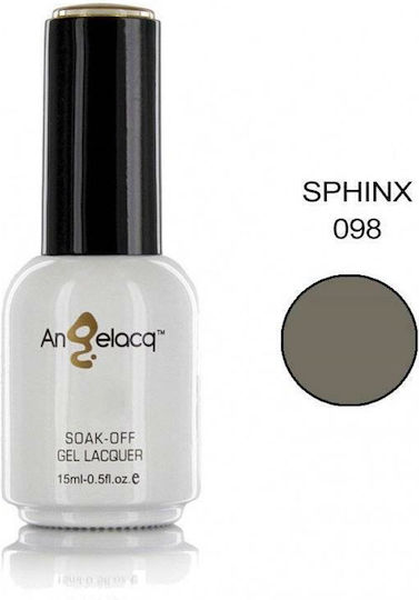 Angelacq Semi-Permanent Nail Polish Sphinx 098 15ml 1pcs