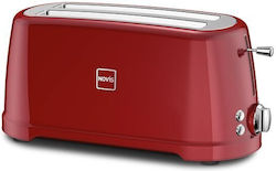 Novis Φρυγανιέρα 2 Θέσεων 1600W Κόκκινη