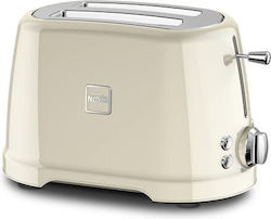 Novis Φρυγανιέρα 2 Θέσεων 900W Μπεζ