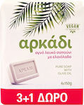 Arkadi Soap Bar with Olive Oil 4x150gr