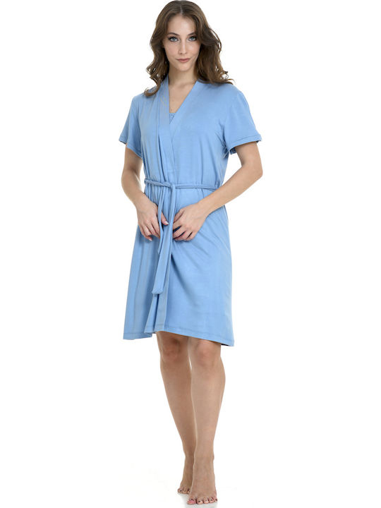 Zen by Daisy Summer Women's Robe Sky Blue