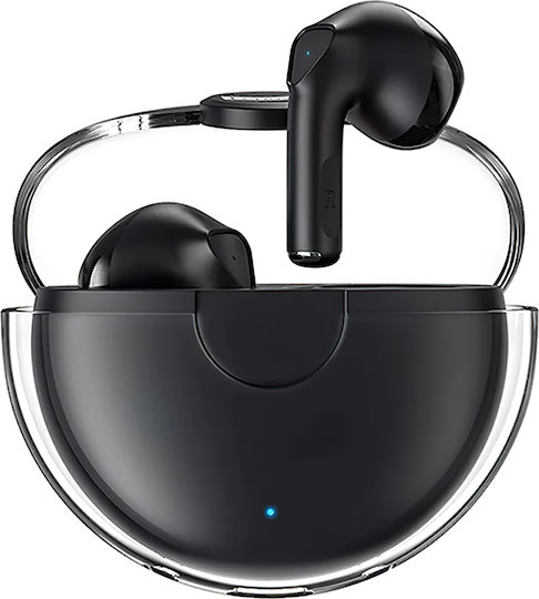 Lenovo LP80 In-ear Bluetooth Handsfree Ακουστικά με Αντοχή στον Ιδρώτα και Θήκη Φόρτισης Μαύρα