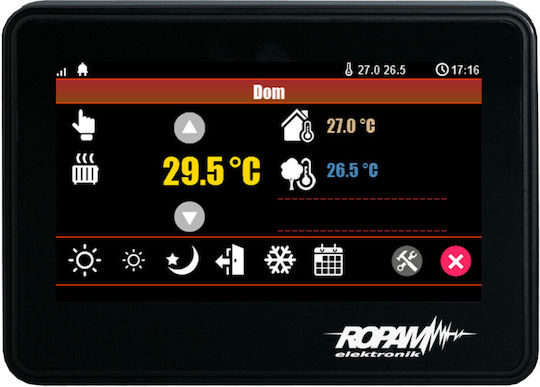 Ropam Security Access-Control Keypad Touch with Screen Black TPR-4B-P