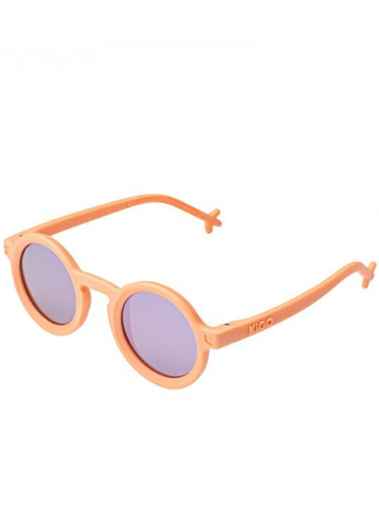 Kigo California Kids Sunglasses with Polarized Orange Lenses for 2-5 Years
