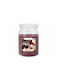 Bispol Decorative Candle Burgundy 500gr 1pcs