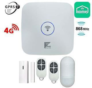 Ασύρματος Συναγερμός 4g Wifi-lan-gprs Δυνατότητα Προσθήκης Καταγραφικό Καμερών Onvif