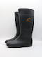Work Wellies Knee Black