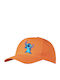Kids' Hat Jockey Fabric Orange