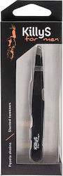 Killys Eyebrow Tweezers with Curved Tip