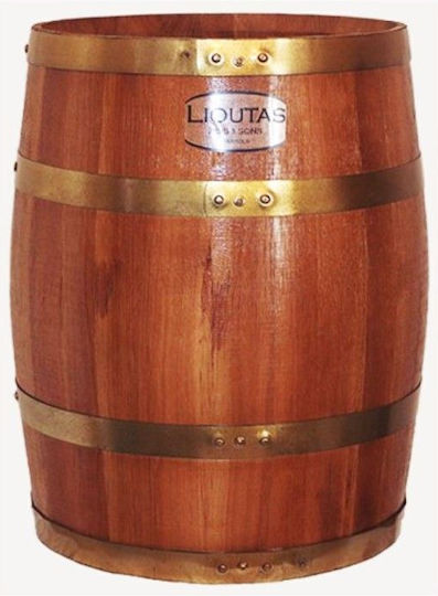 Lioutas Decorațiune Butoi de Grădină Lemn WHB_A20