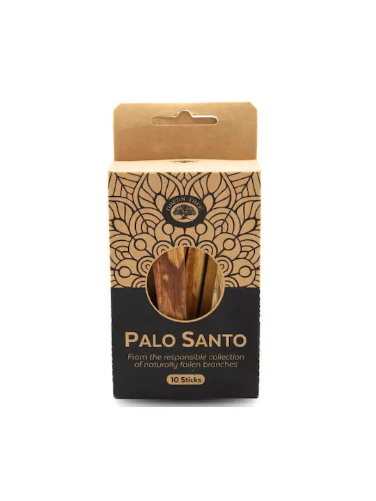Αρωματικό Θυμίαμα Iερό Ξύλο Green Tree Natural Palo Santo 10 Sticks