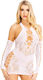 Leg Avenue Set Babydoll Sexy Alb