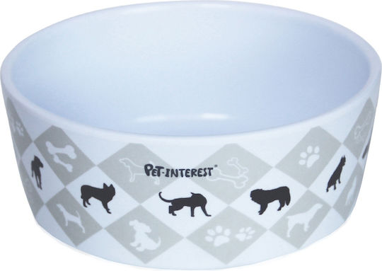 Pet Interest Deluxe Plastic Food and Water Bowl for Dog and Cat 500ml