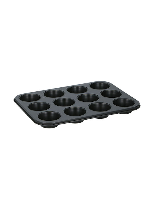 Alpina Appliances Φόρμα Ζαχαροπλαστικής για Cupcakes/Muffins 12 Θέσεων 35x26.5x3εκ.