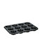 Alpina Appliances Φόρμα Ζαχαροπλαστικής για Cupcakes/Muffins 12 Θέσεων 35x26.5x3εκ.
