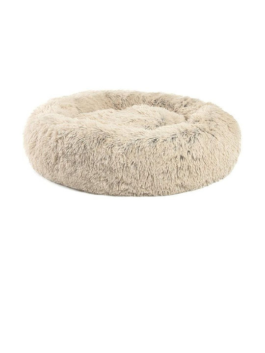 Decorativ Câine Polirășină Best Friends By Sheri Original Calming Donut Taupe 59cm 1buc