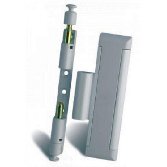 Cal Doublex S Lock for Hinged Doors Silver